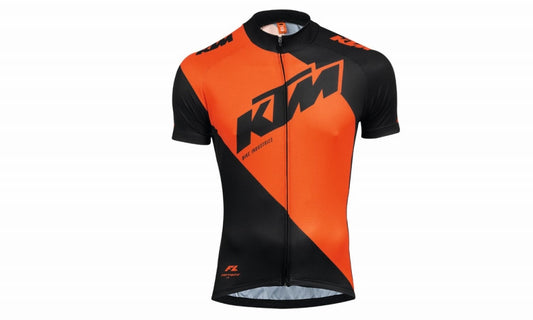 FACTORY KIDS RACE JERSEY SHORTSLEEVE ORANGE/BLACK SIZE 164