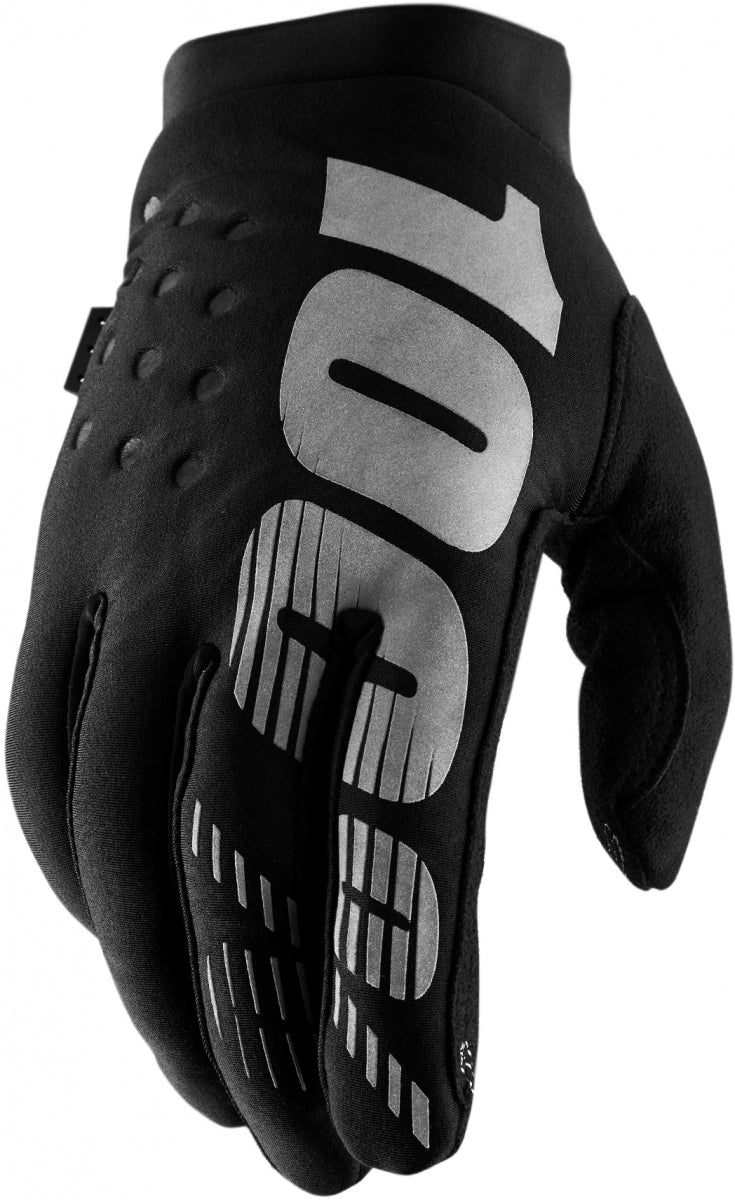 BRISKER GLOVE BLACK/GREY