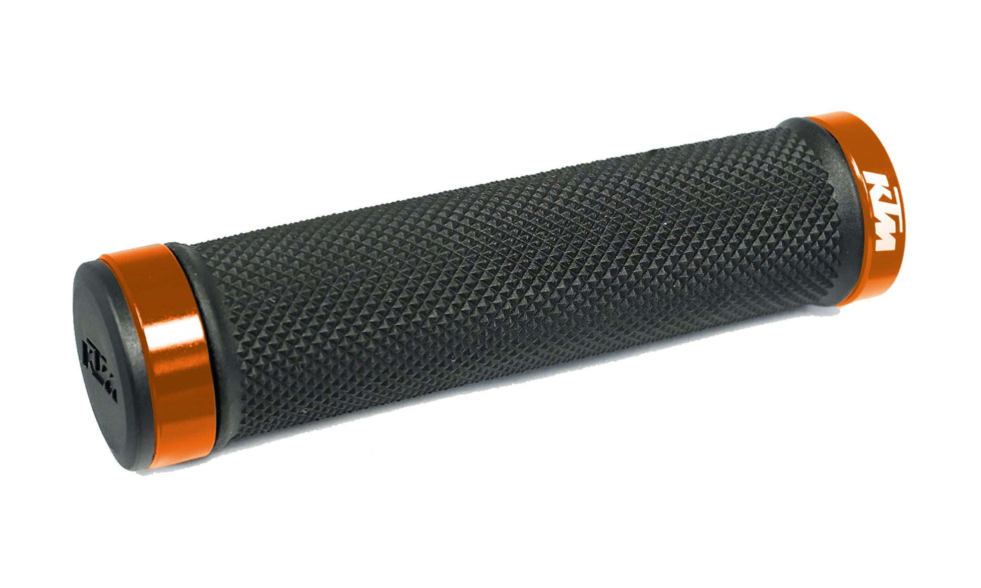 KTM Team Diamond Rubber grip Lock 130mm orange