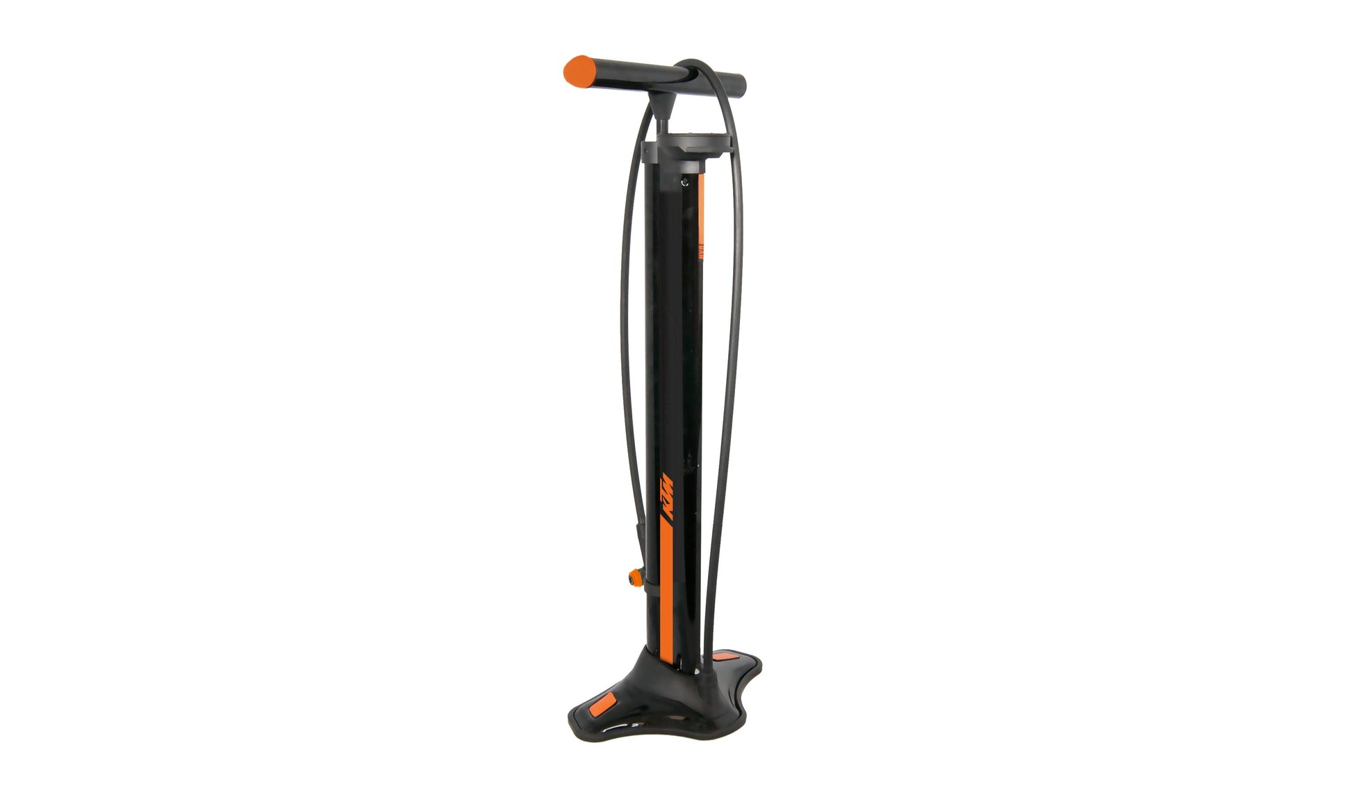 KTM Floor Pump High Volume 8 Alloy black / orange