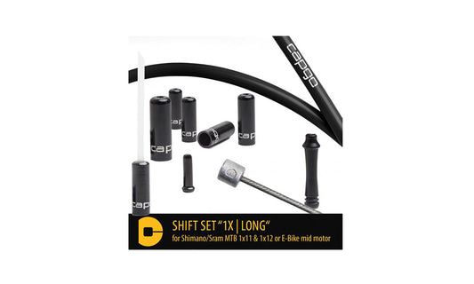 KTM Team Shift Cable Kit long for Shimano/Scram MTB 1x11 & 1x12