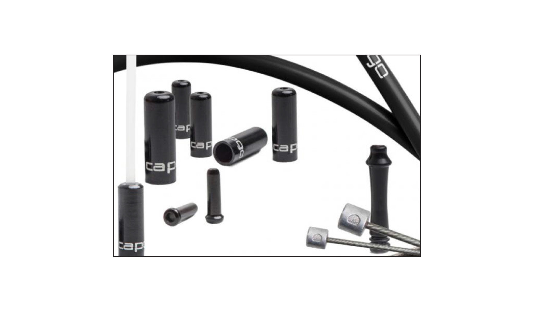 KTM Comp Shift Cable Kit for Shimano/Sram ROAD & ATP/MTB orange