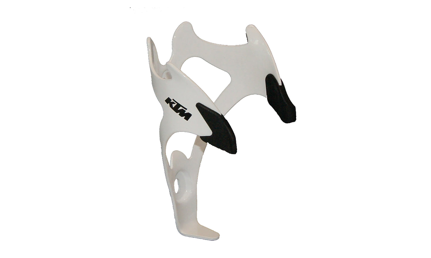 KTM Bottle Cage Wave alloy White