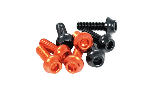 KTM Bottle Cage Screw Set alloy black / orange