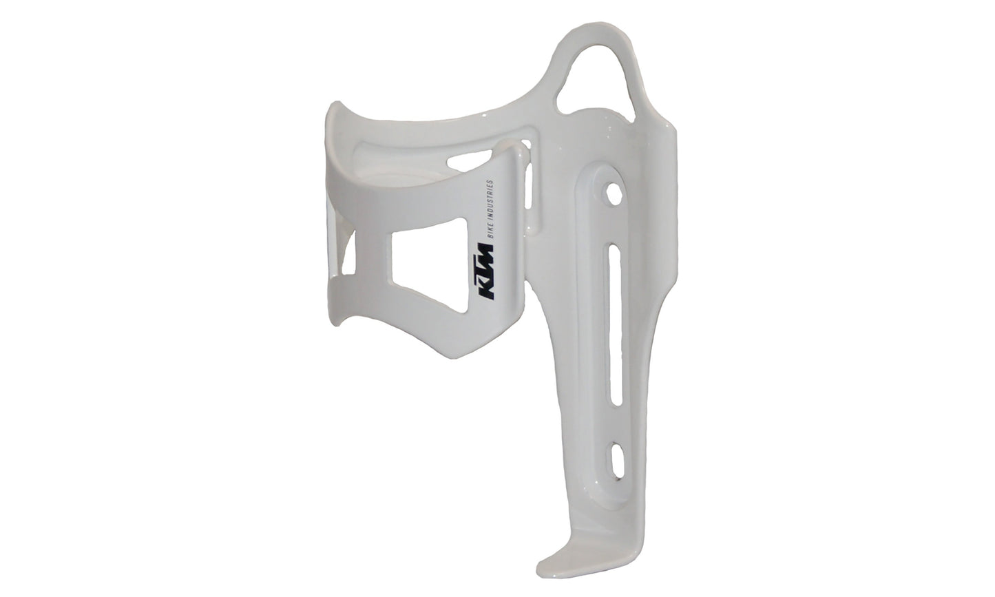 KTM Bottle Cage Side alloy white