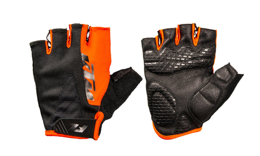 Factory Line Gloves short black/orange