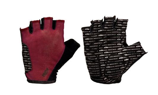 Lady Line Gloves short purple/black