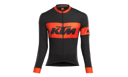 Factory Team Jersey longsleeve allseason black/orange