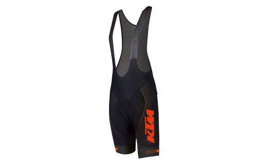 Factory Team Bib short black/orange