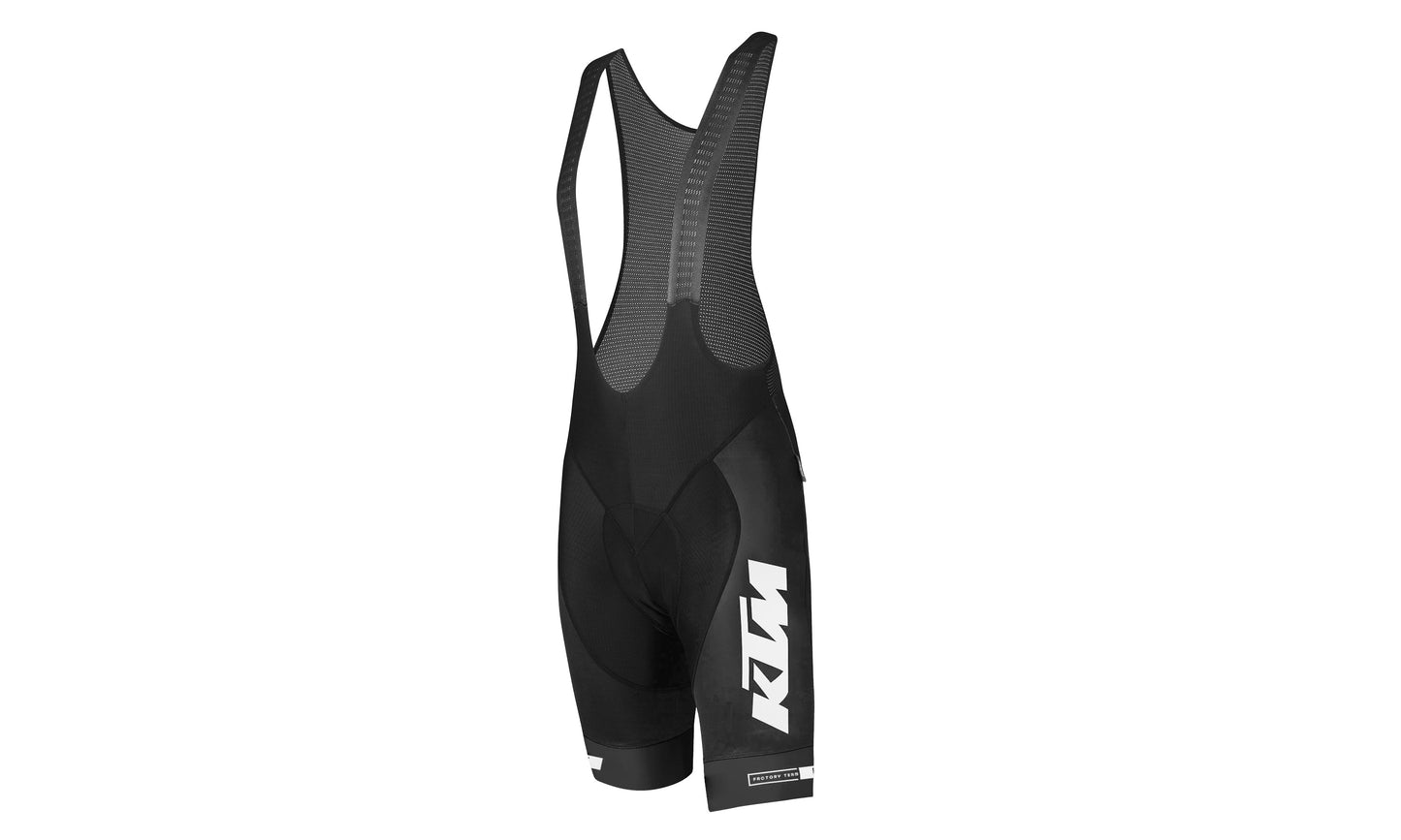 Factory Team Bib short black/white