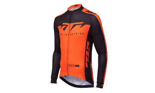 Factory Team Jersey longsleeve spring black/orange