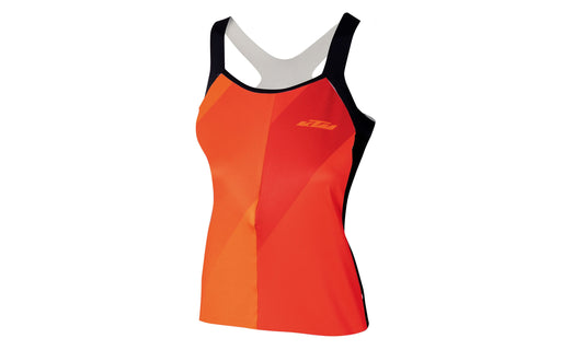 Lady Line Top orange/red