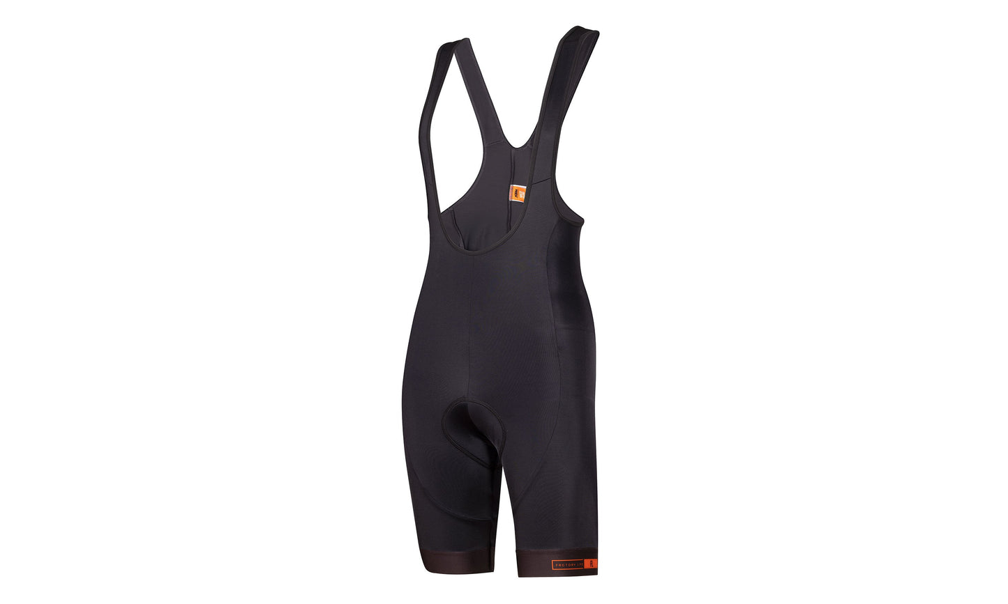 Factory Line Bib short black/orange