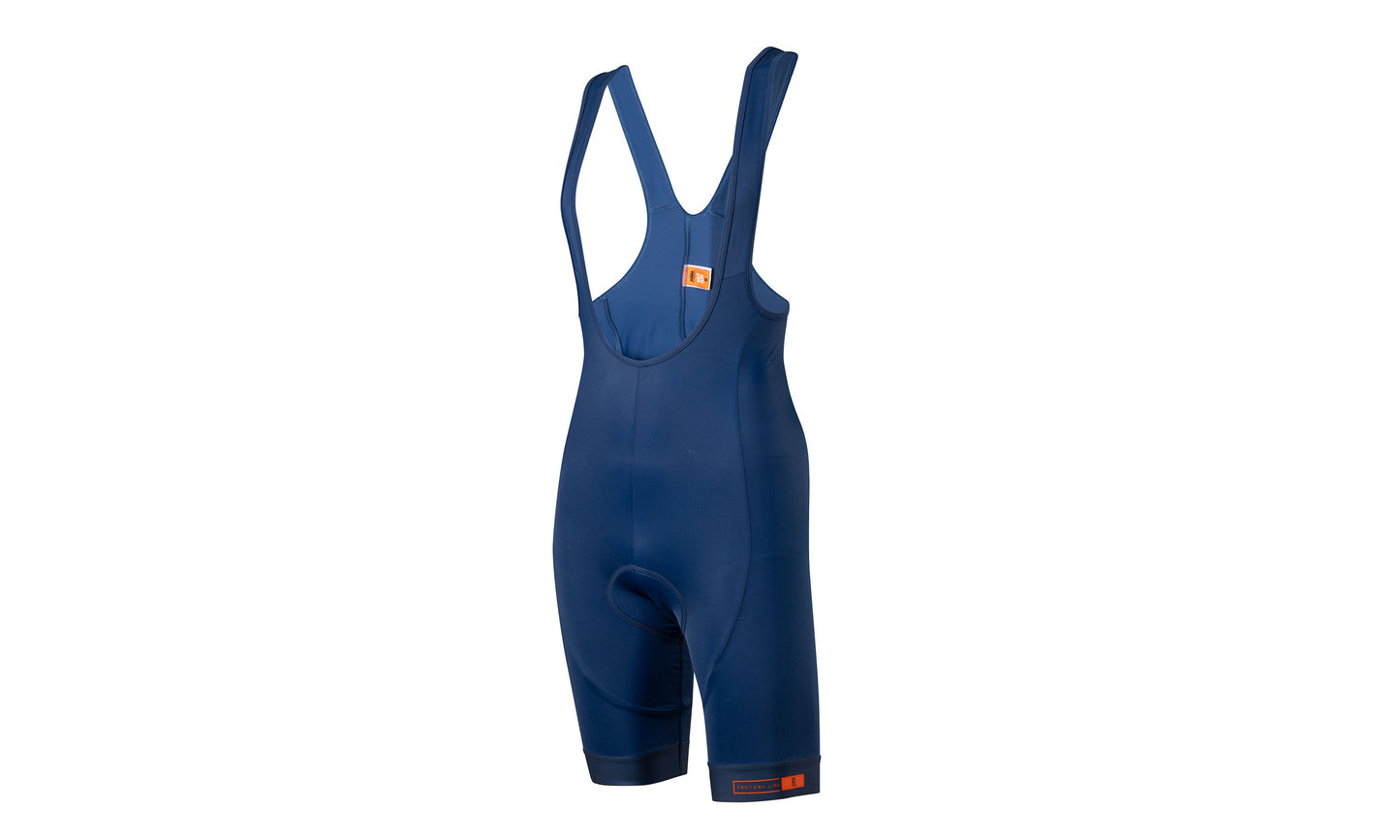 Factory Line Bib short blue/orange