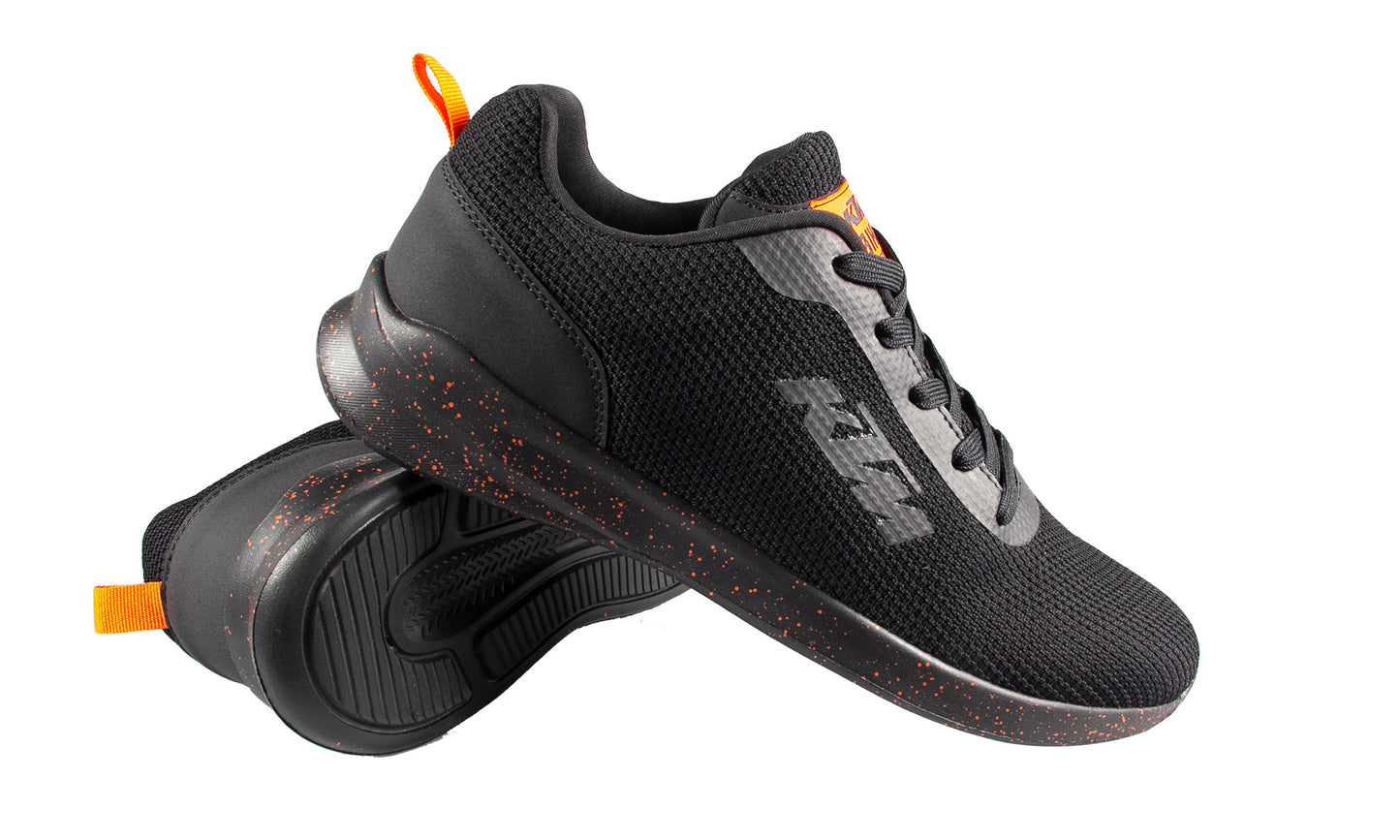 Factory Team Woven sneaker black / orange