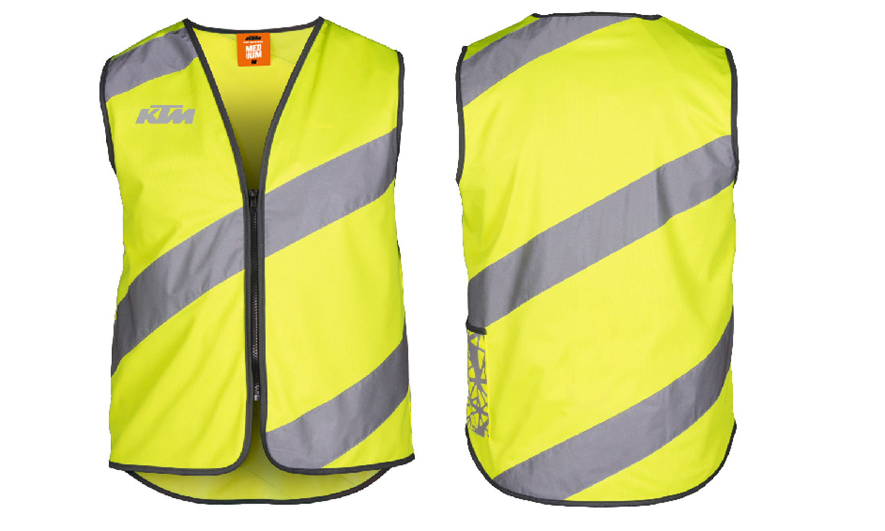 KTM Safety Jacket Urban yellow S