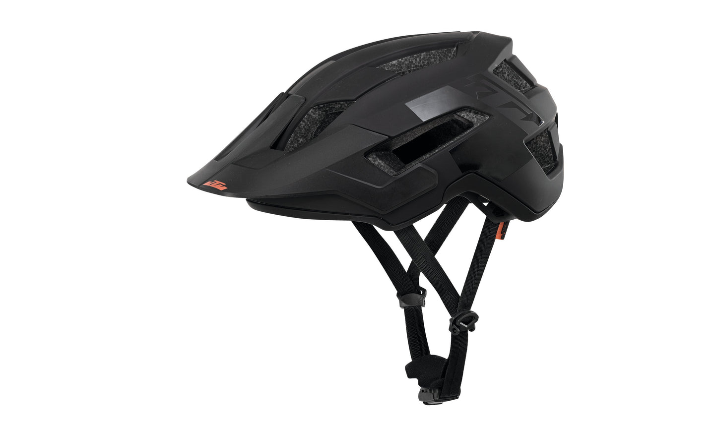 Factory Enduro II Helmet black matt / black shiny