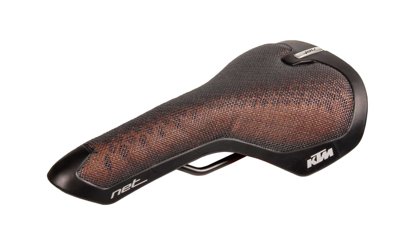 KTM Net Saddle black / orange