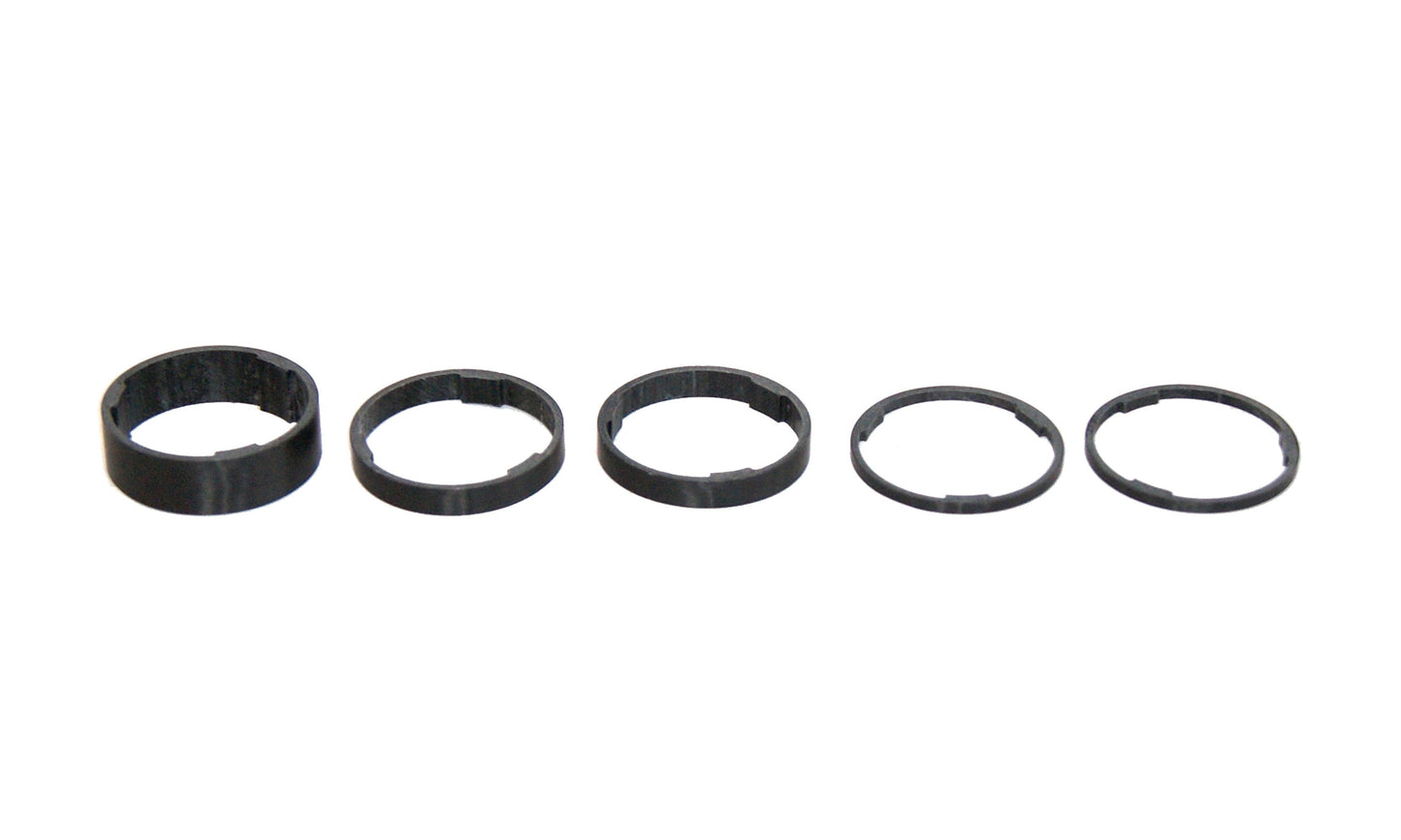 KTM Prime carbon Spacer Set 1 1/8" black UD