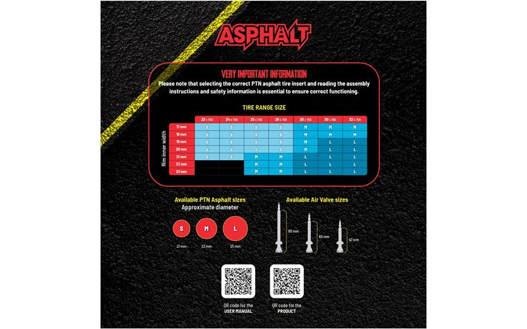 Pepi's Tire Noodle - Runflat ASPHALT 700C L 60MM