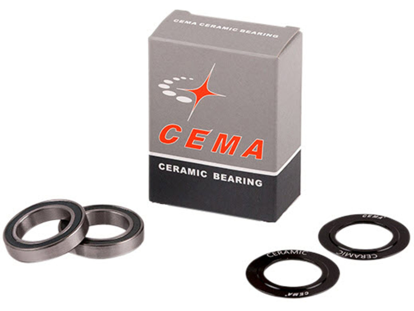 Replacement bearing kit for CEMA bottom brackets