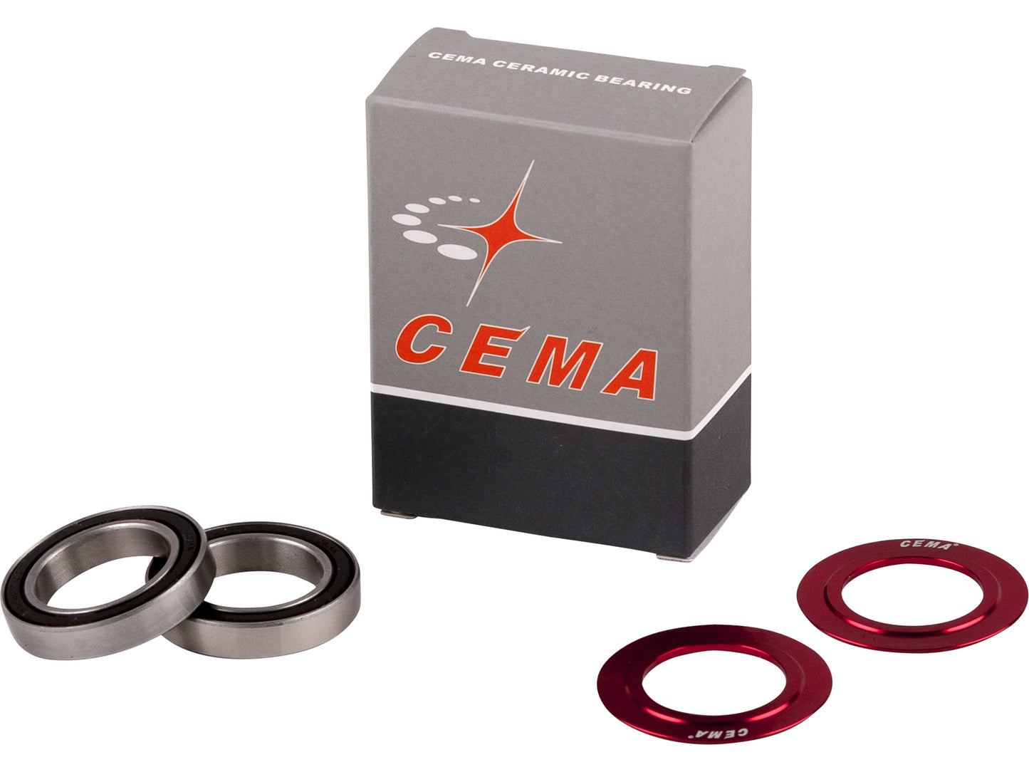 Replacement bearing kit for CEMA bottom brackets