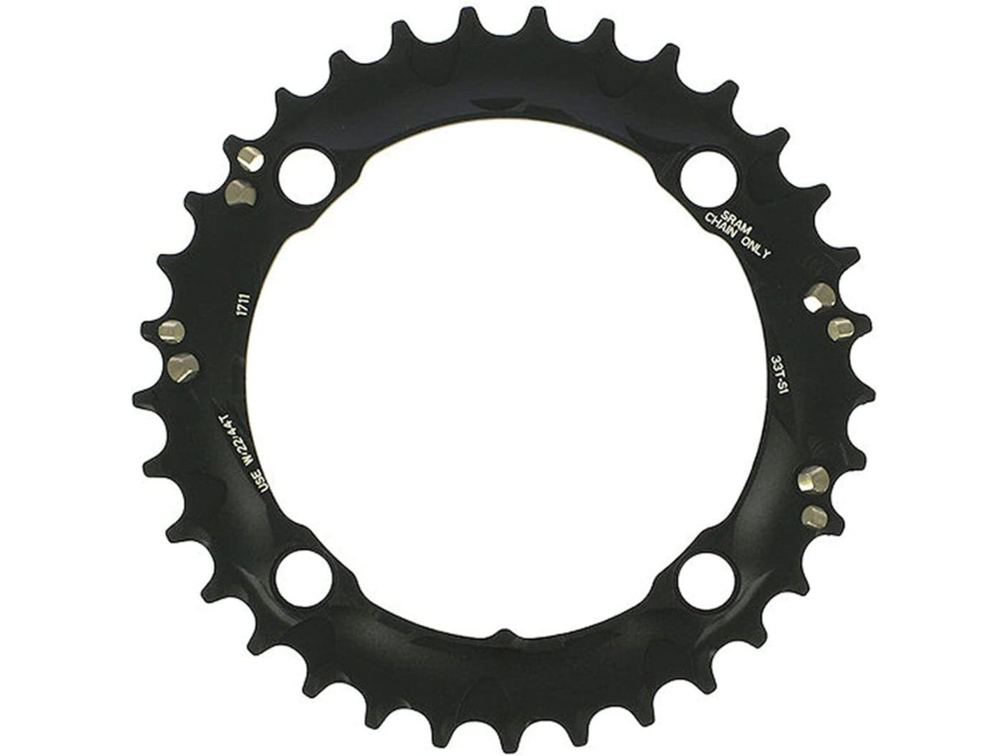 MTB 2x10, small Pin, BB30 Chainring