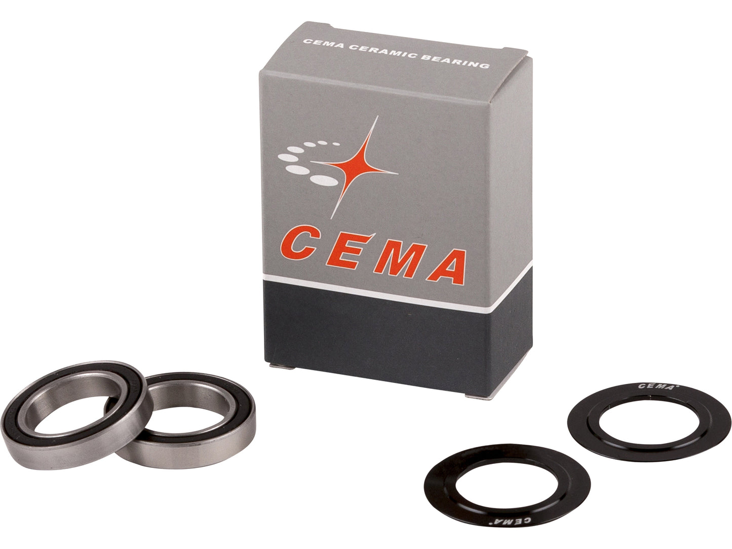 Replacement bearing kit for CEMA bottom brackets