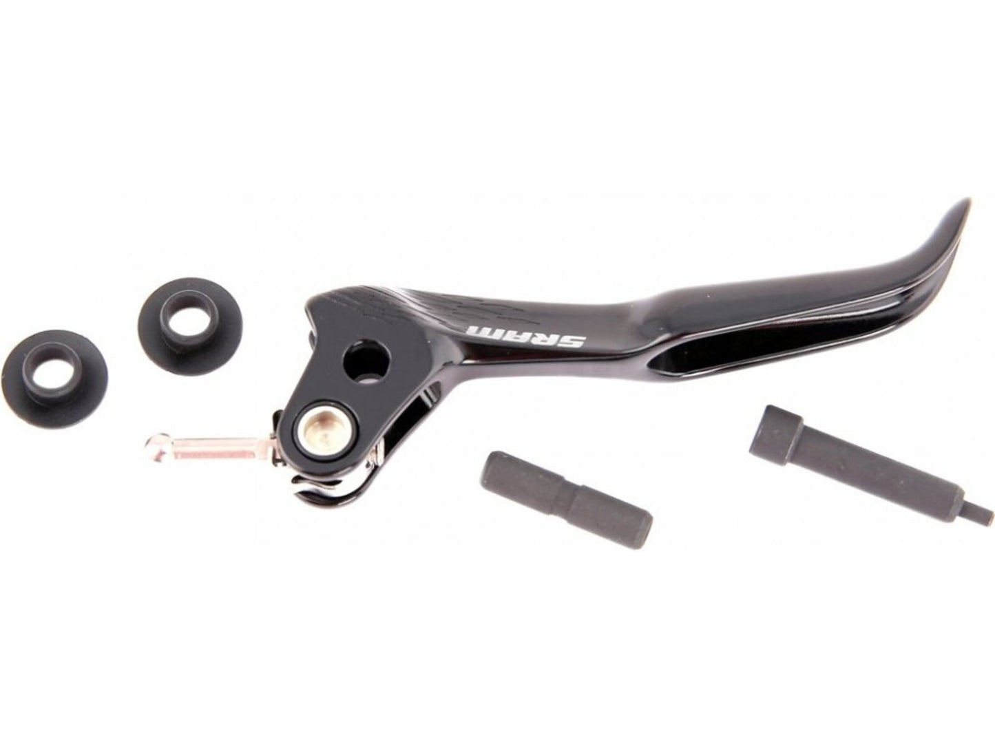 DISC BRAKE LEVER BLADE KIT - ALUMINUM BLACK (INCLUDES BLADE, DOWEL, PUSHROD & BUSHINGS) - LEVEL TLM