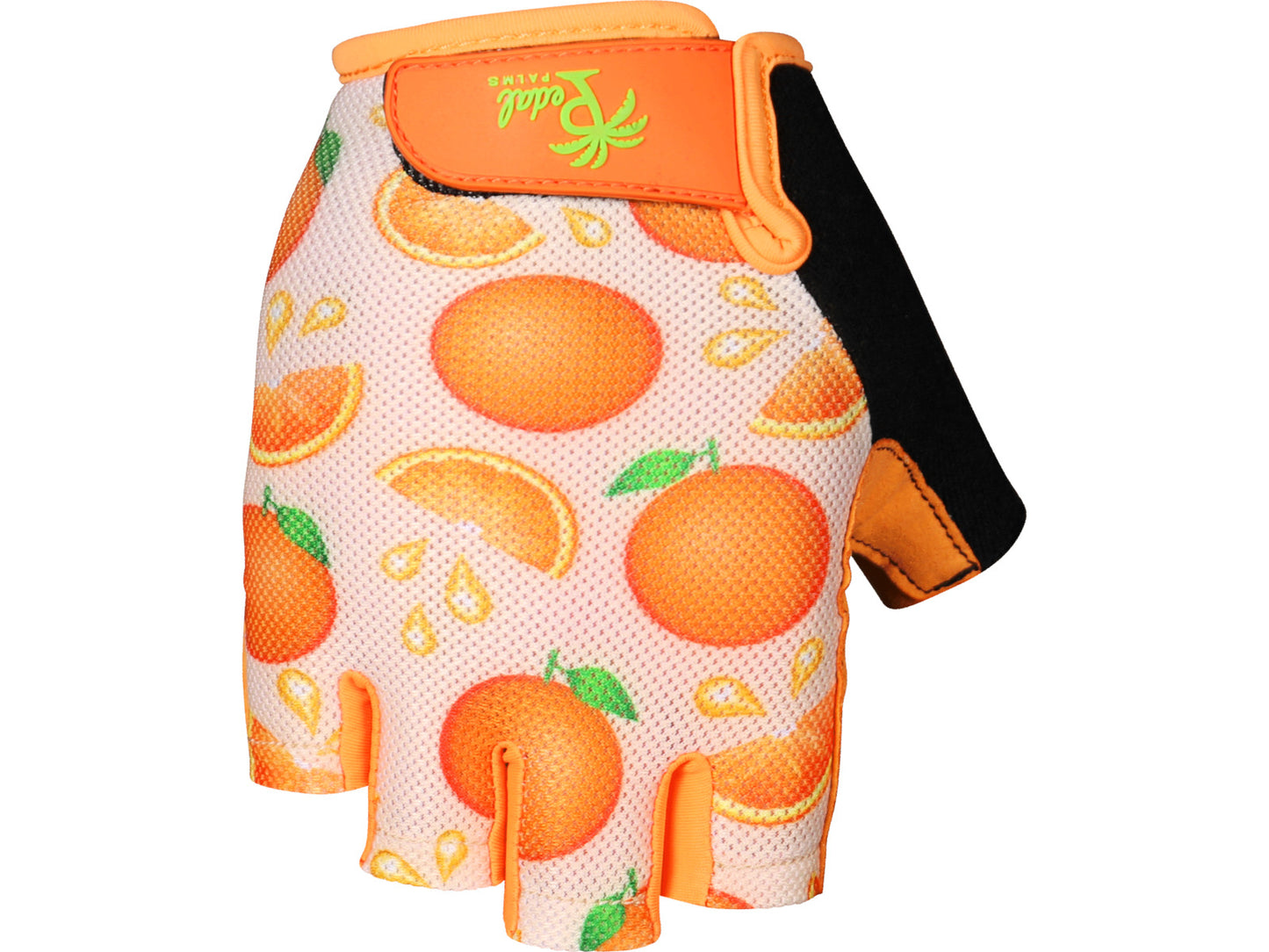 Short finger glove Orange Crush