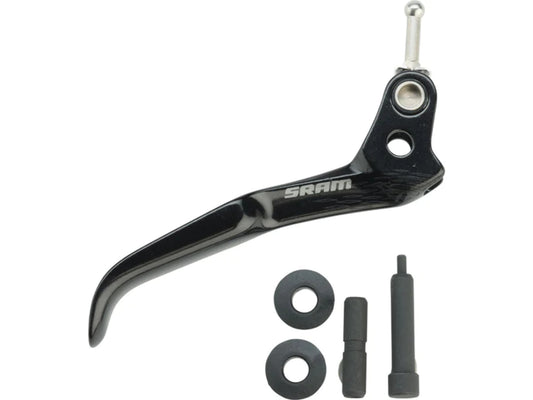 DISC BRAKE LEVER BLADE KIT - ALUMINUM BLACK (INCLUDES BLADE, DOWEL, PUSHROD & BUSHINGS) - LEVEL TL