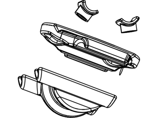 SEATPOST POST CLAMP KIT - (INCLUDES UPPER/LOWER CLAMP PLATES/CLAMP NUTS/CLAMP BOLTS) REVERB