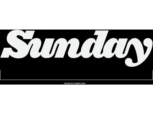 Sunday Ramp-Sticker